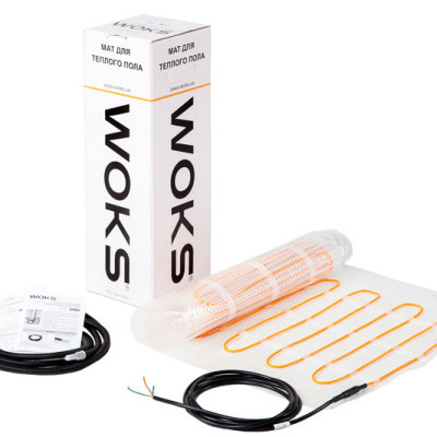 WOKS  Мат нагрівальний  WOKSMat160 0.50 м.кв. 80Вт (160 Вт/м.кв.)