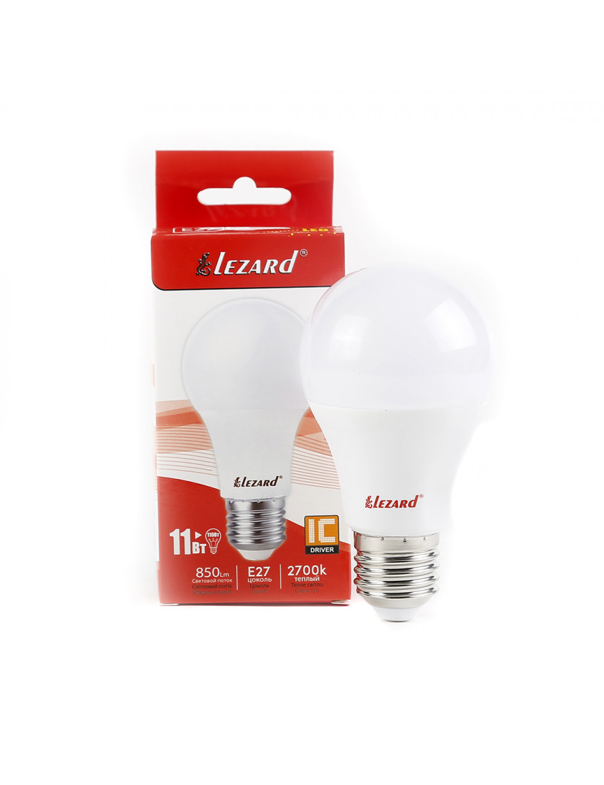 LED лампа A60 11W E27 2700K LED лампа A60 11W E27 2700K
