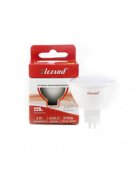 LED лампа MR16 3W G5.3 2700K LED лампа MR16 3W G5.3 2700K