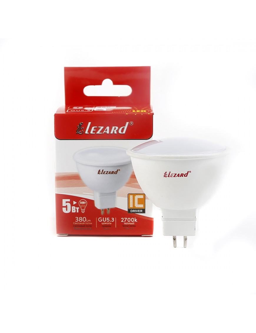 LED лампа MR16 5W G5.3 2700K LED лампа MR16 5W G5.3 2700K