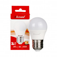 LED лампа A45 3W E27 4200K шар LED лампа A45 3W E27 4200K шар