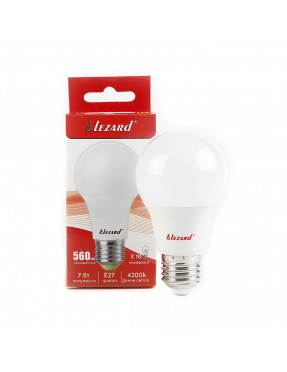 LED лампа A60 7W E27 4200K