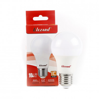 LED лампа A60 10W E27 4200K