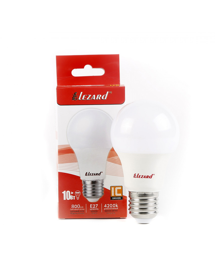 LED лампа A60 10W E27 4200K LED лампа A60 10W E27 4200K