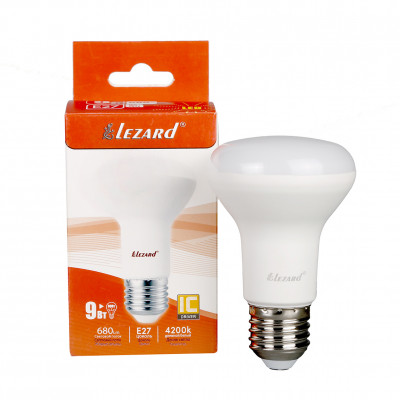 LED лампа рефлекторна R63 9W E27 4200K