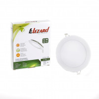 LED-панель кругла-12Вт (168х154) 4200K, 950 люмен LED-панель кругла-12Вт (168х154) 4200K, 950 люмен
