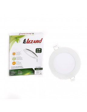 LED-панель кругла- 6Вт (119*106) 6000K, 470 люмен