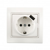 MIRA Розетка з/з + USB MIRA Розетка з/з + USB