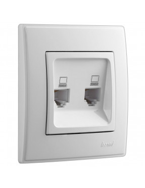 LESYA Розетка комп'ютерна подвійна