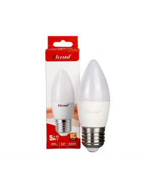 LED лампа B35 5W E27 4200K свічка LED лампа B35 5W E27 4200K свічка