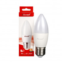 LED лампа B35 9W E27 4200K свічка
