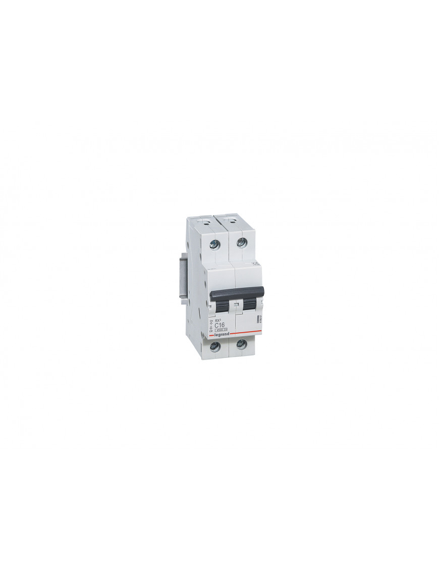 LEGRAND Модульний автоматичний вимикач RX3 2p 63A ТипC 4,5 кА [6 шт/уп.]