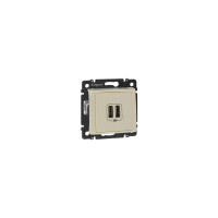 LEGRAND VALENA Розетка 2хUSB Слонова кістка LEGRAND VALENA Розетка 2хUSB Слонова кістка