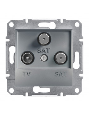 Tv-sat-sat розетка кінцева asfora сталь