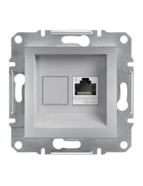 Розетка комп'ютерна rj45 utp кат.6 asfora алюміній