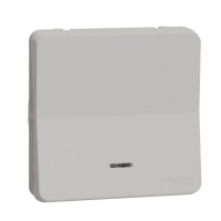 Механізм кнопкового вимикача з підсвіткою IP55, білий, Mureva Styl Schneider Electric MUR39127 Механізм кнопкового вимикача з підсвіткою IP55, білий, Mureva Styl Schneider Electric MUR39127