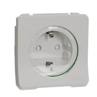 Механізм розетки з заземленням та шторками IP55, білий Mureva Styl Schneider Electric MUR39134 Механізм розетки з заземленням та шторками IP55, білий Mureva Styl Schneider Electric MUR39134
