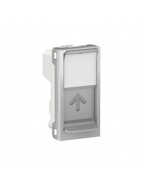 Центральна плата RJ45Keystone/Systimax 1 модуль алюміній