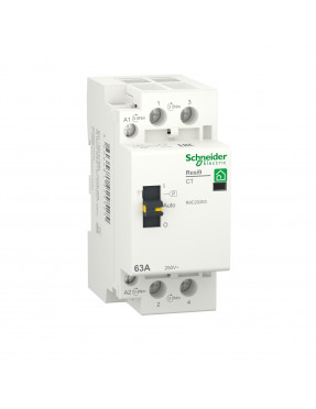 Контактор RESI9 Schneider Electric 63 A, 1P+N, 2NO ~230В/50Гц