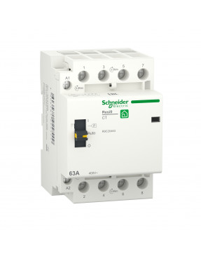 Контактор RESI9 Schneider Electric 63 A, 3P+N, 4NO ~230В/50Гц