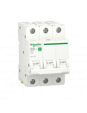 Автоматичний вимикач RESI9 Schneider Electric 32 А, 3P, крива С, 6кА