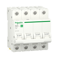 Автоматичний вимикач RESI9 Schneider Electric 40 А, 4P, крива С, 6кА Автоматичний вимикач RESI9 Schneider Electric 40 А, 4P, крива С, 6кА