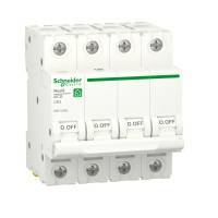Автоматичний вимикач RESI9 Schneider Electric 63 А, 4P, крива С, 6кА Автоматичний вимикач RESI9 Schneider Electric 63 А, 4P, крива С, 6кА