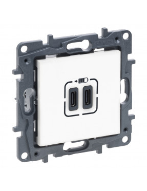 LEGRAND NILOE STEP Розетка USB Тип С+C 15 Вт 5 В,