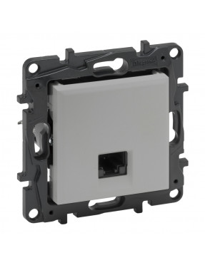 LEGRAND NILOE STEP Розетка компютерна RJ45 CAT5e UTP, Алюміній