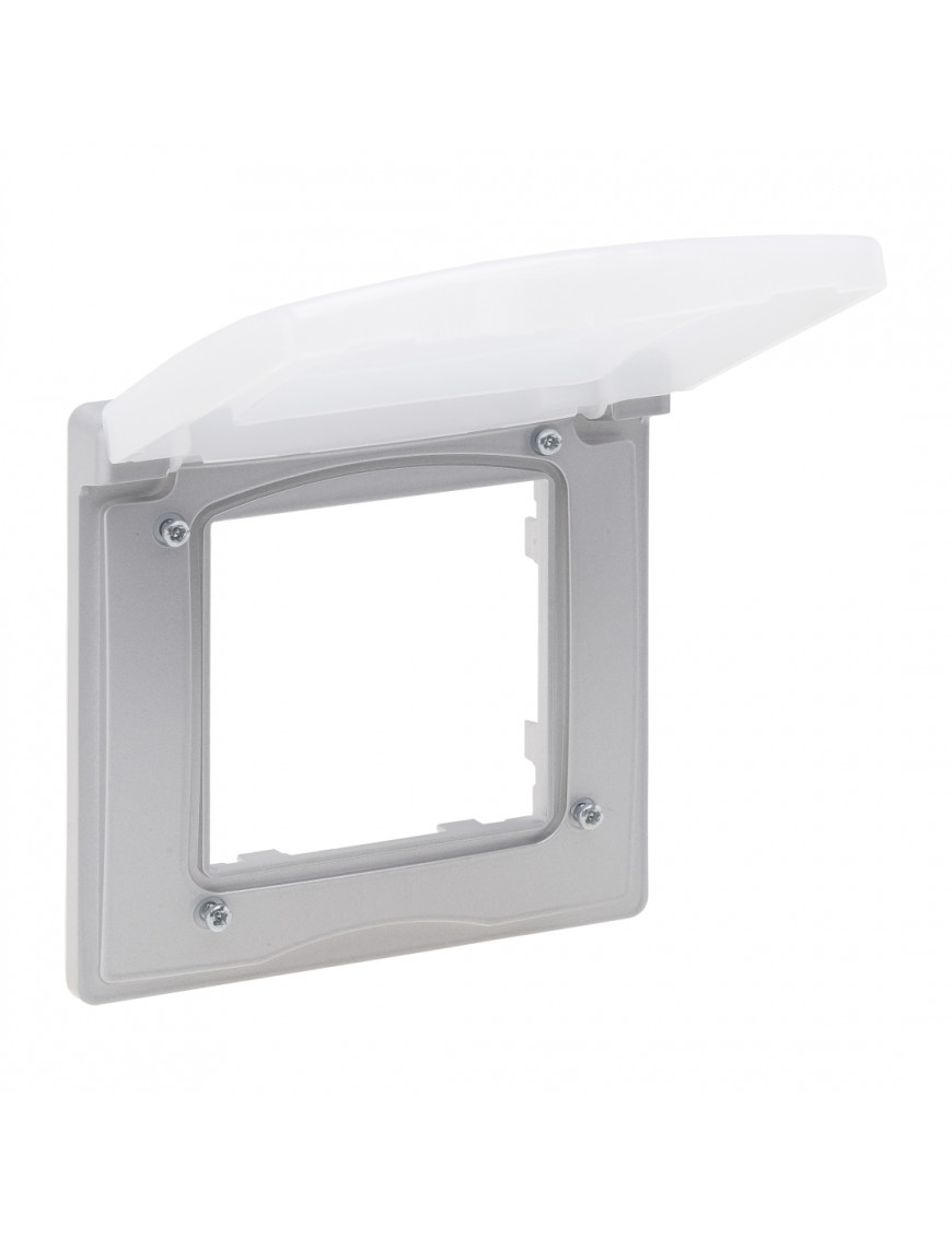 LEGRAND NILOE STEP Рамка 1-на IP44, Алюміній