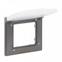 LEGRAND NILOE STEP Рамка 1-на IP44, Сталь LEGRAND NILOE STEP Рамка 1-на IP44, Сталь