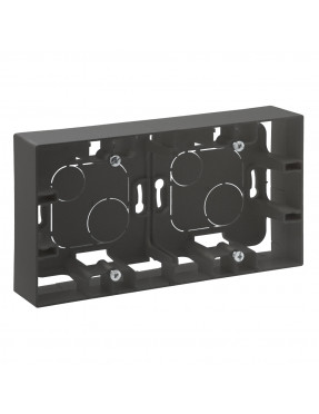 LEGRAND NILOE STEP Коробка накладного монтажу 2-на, Сталь