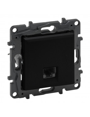 LEGRAND NILOE STEP Розетка компютерна RJ45 CAT5e UTP, Чорний