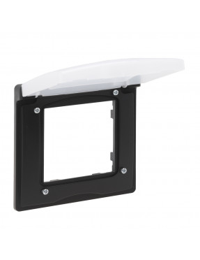 LEGRAND NILOE STEP Рамка 1-на IP44, Чорний