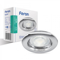 Вбудований світильник Feron DL307 хром Вбудований світильник Feron DL307 хром
