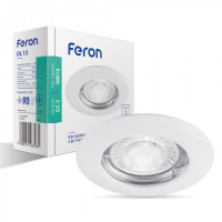 Вбудований світильник Feron DL13 білий Вбудований світильник Feron DL13 білий