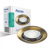 Вбудований світильник Feron DL307 античне золото Вбудований світильник Feron DL307 античне золото