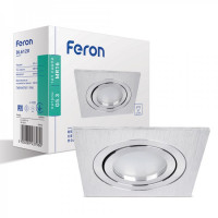 Вбудований світильник Feron DL6120 срібло Вбудований світильник Feron DL6120 срібло