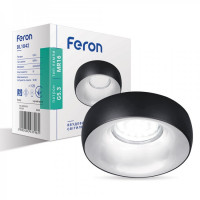 Вбудований світильник Feron DL1842 чорний хром Вбудований світильник Feron DL1842 чорний хром