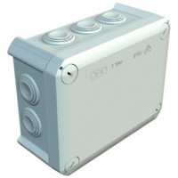 Коробка розподільча Obo Bettermann T 100, 150х116х67, IP 66, світлосіра, з кабельними вводами Коробка розподільча Obo Bettermann T 100, 150х116х67, IP 66, світлосіра, з кабельними вводами