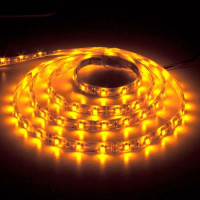 Світлодіодна стрічка Feron SANAN LS604 60SMD / м 12V IP65 жовтий