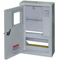 Корпус e.mbox.stand.n.f3.12.z металевий, під 3-ф. лічильник, 12 мод., навісний, з замком