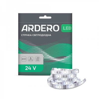Світлодіодна стрічка Ardero LS308ARD 24В 10Вт/м 4000K