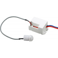 Датчик руху інфрачервоний e.sensor.pir.24.white,  360°, білий